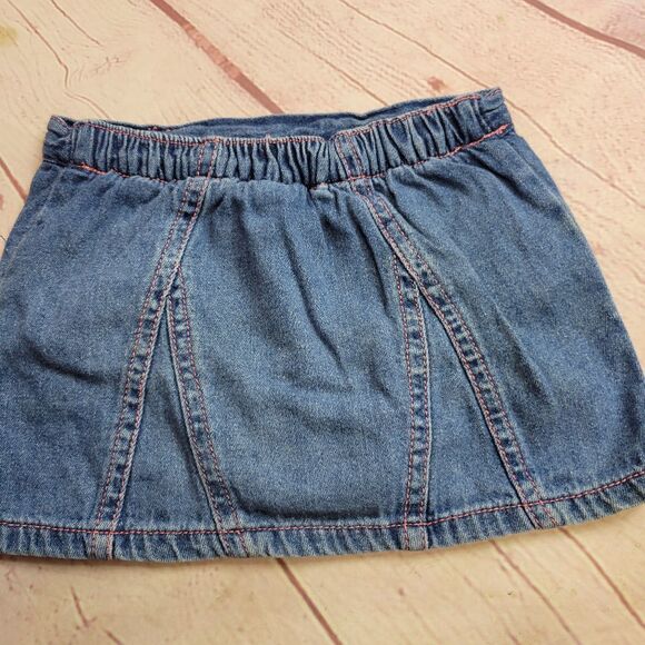 Denim skort 18mo  - Picture 4 of 5